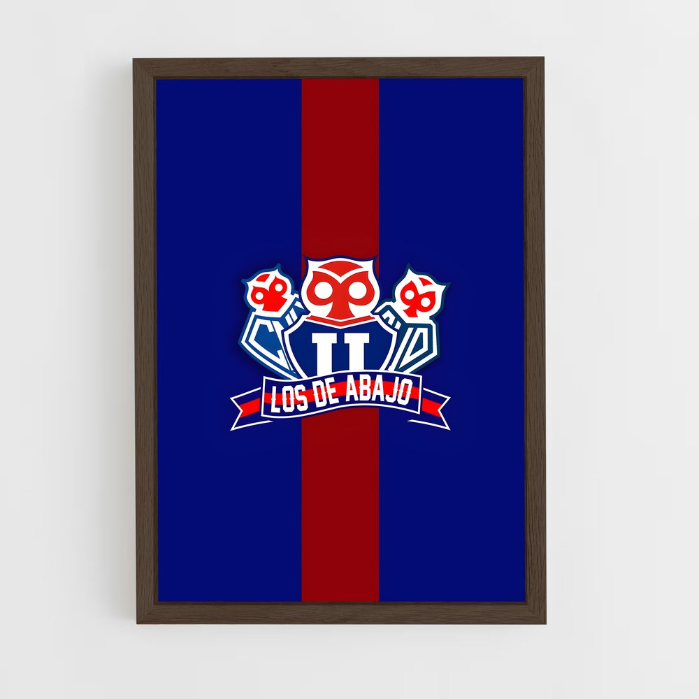 ap-universidad de chile football club-4 cadre Bois foncé