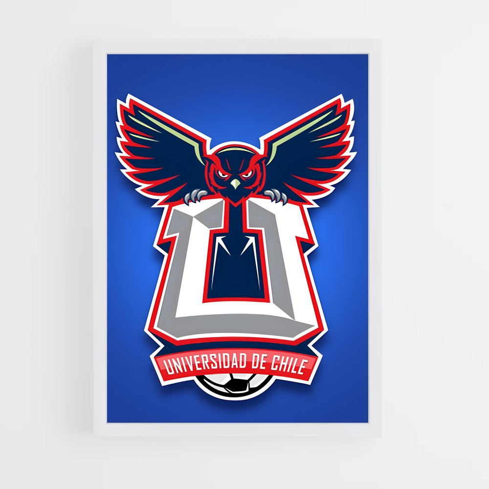 ap-universidad de chile football club-7 cadre Blanc