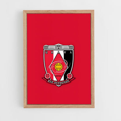 ap-urawa red diamonds-1 cadre Bois clair