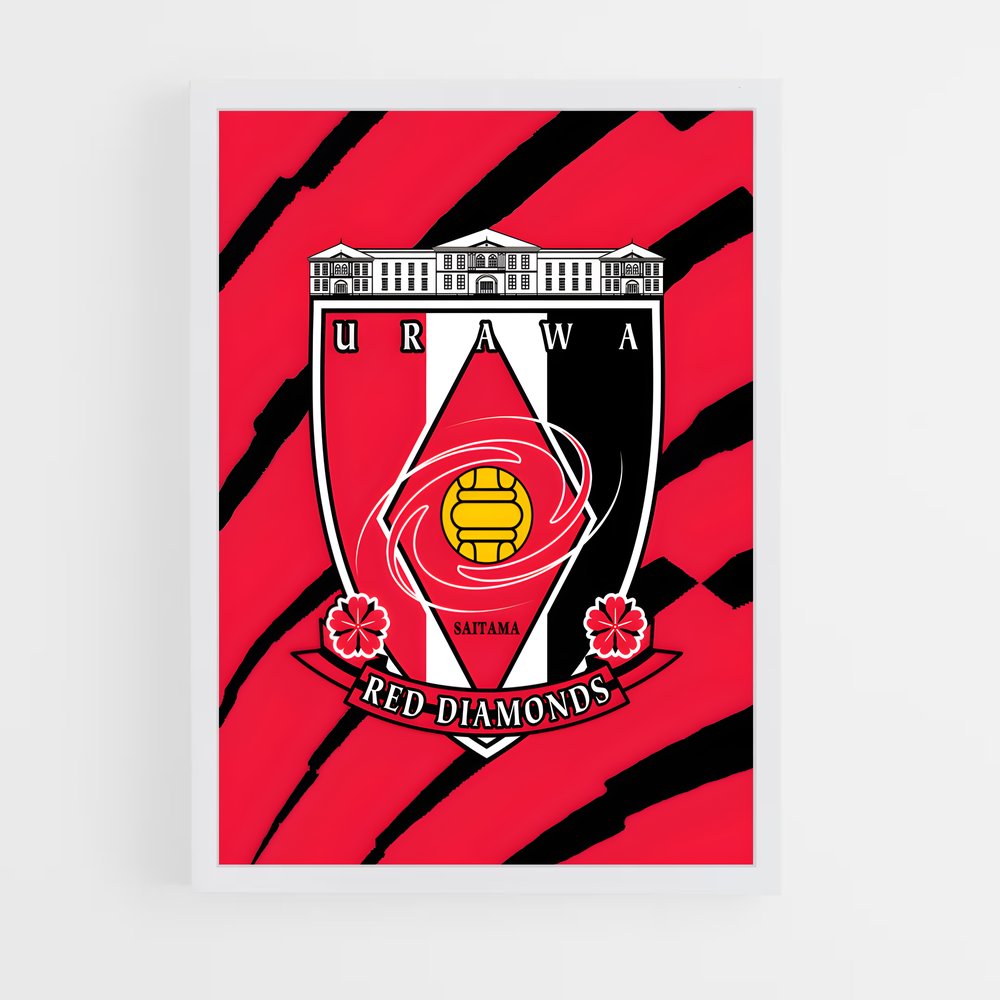 ap-urawa red diamonds-2 cadre Blanc