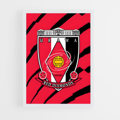 ap-urawa red diamonds-2 cadre Blanc