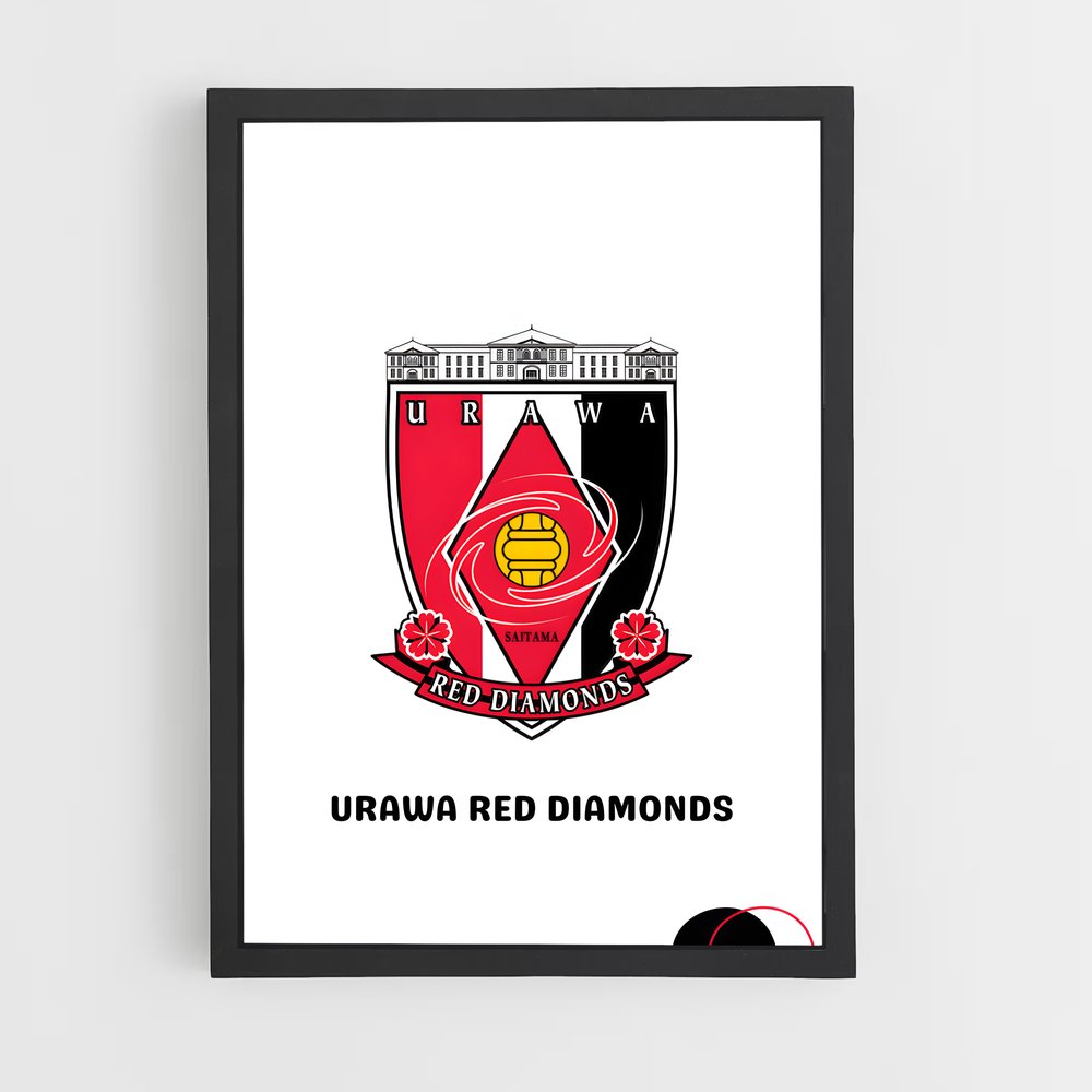 ap-urawa red diamonds-3 cadre Noir