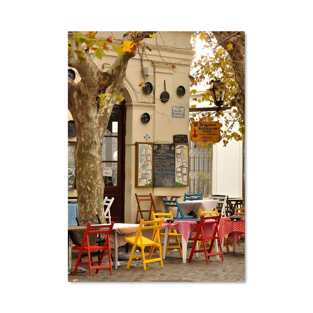 Poster Couleurs de Montevideo