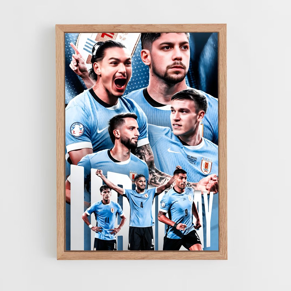 ap-uruguay national football team-1 cadre Bois clair