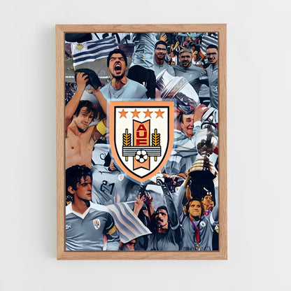 ap-uruguay national football team-4 cadre Bois clair