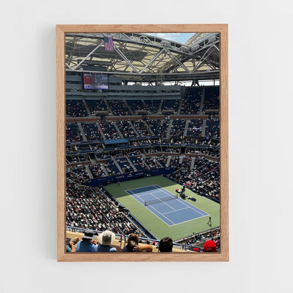 ap-us open tennis-1 cadre Bois clair