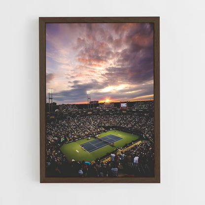 ap-us open tennis-2 cadre Bois foncé