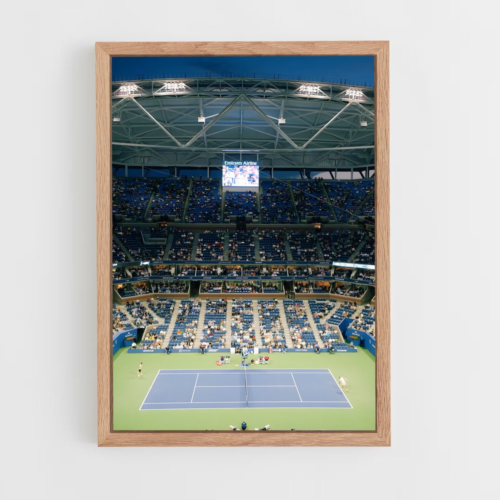 ap-us open tennis-4 cadre Bois clair