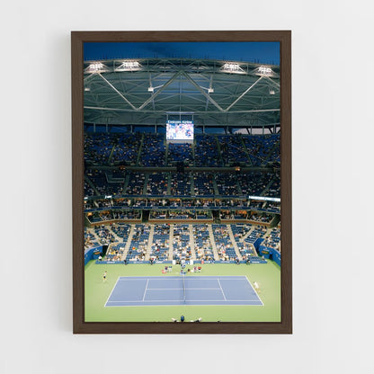 ap-us open tennis-4 cadre Bois foncé