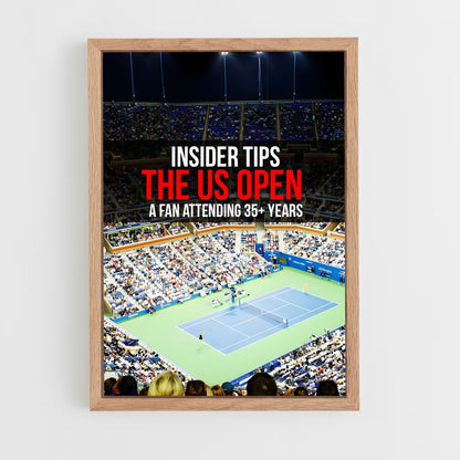 ap-us open tennis-5 cadre Bois clair