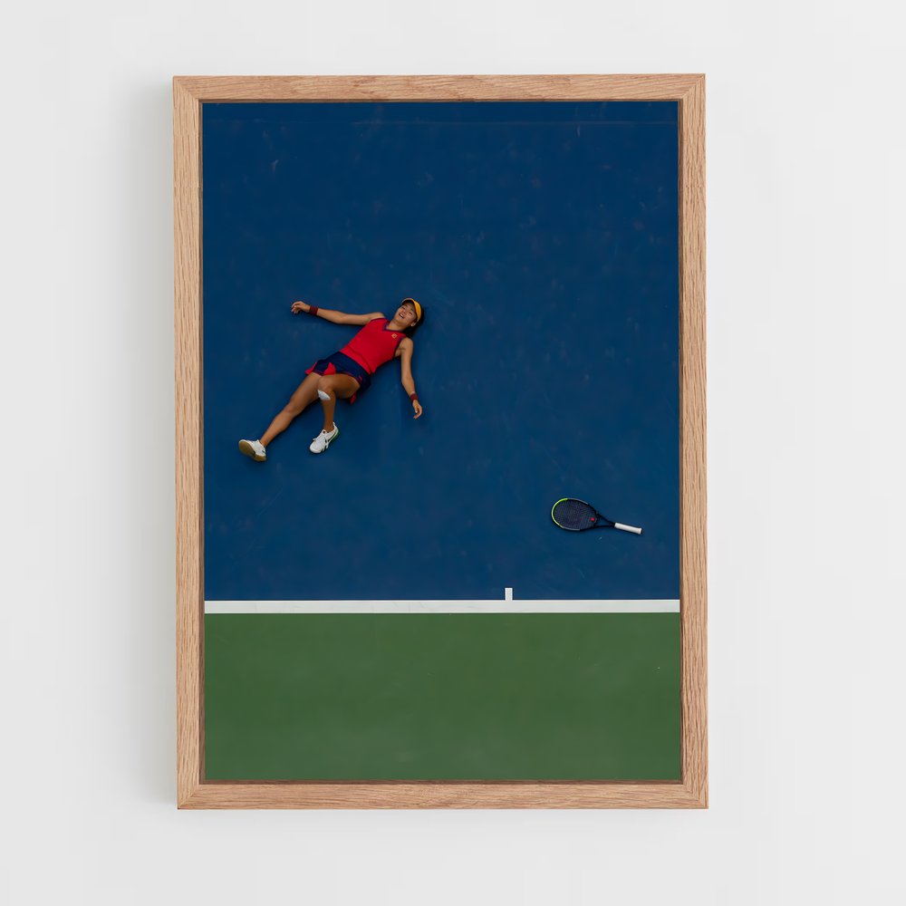 ap-us open tennis-6 cadre Bois clair