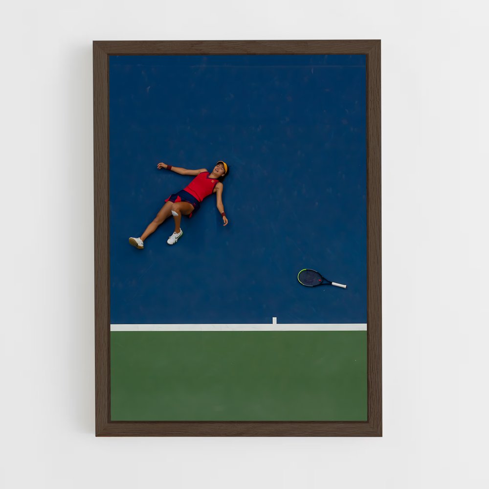 ap-us open tennis-6 cadre Bois foncé
