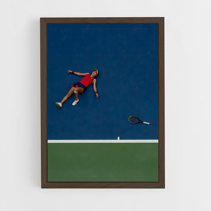 ap-us open tennis-6 cadre Bois foncé