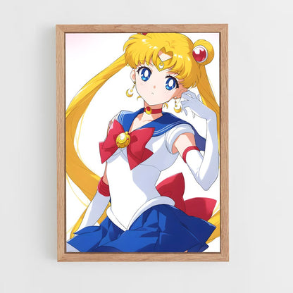 ap-usagi tsukino-2 cadre Bois clair