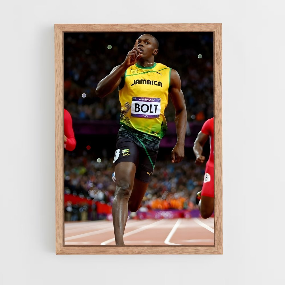 ap-usain bolt-2 cadre Bois clair