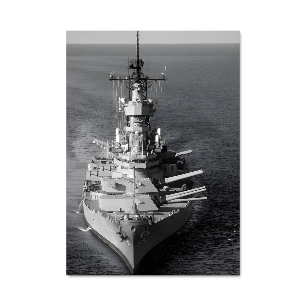 Poster L'USS Iowa en Garde