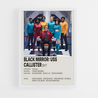 ap-uss callister-3 cadre Blanc
