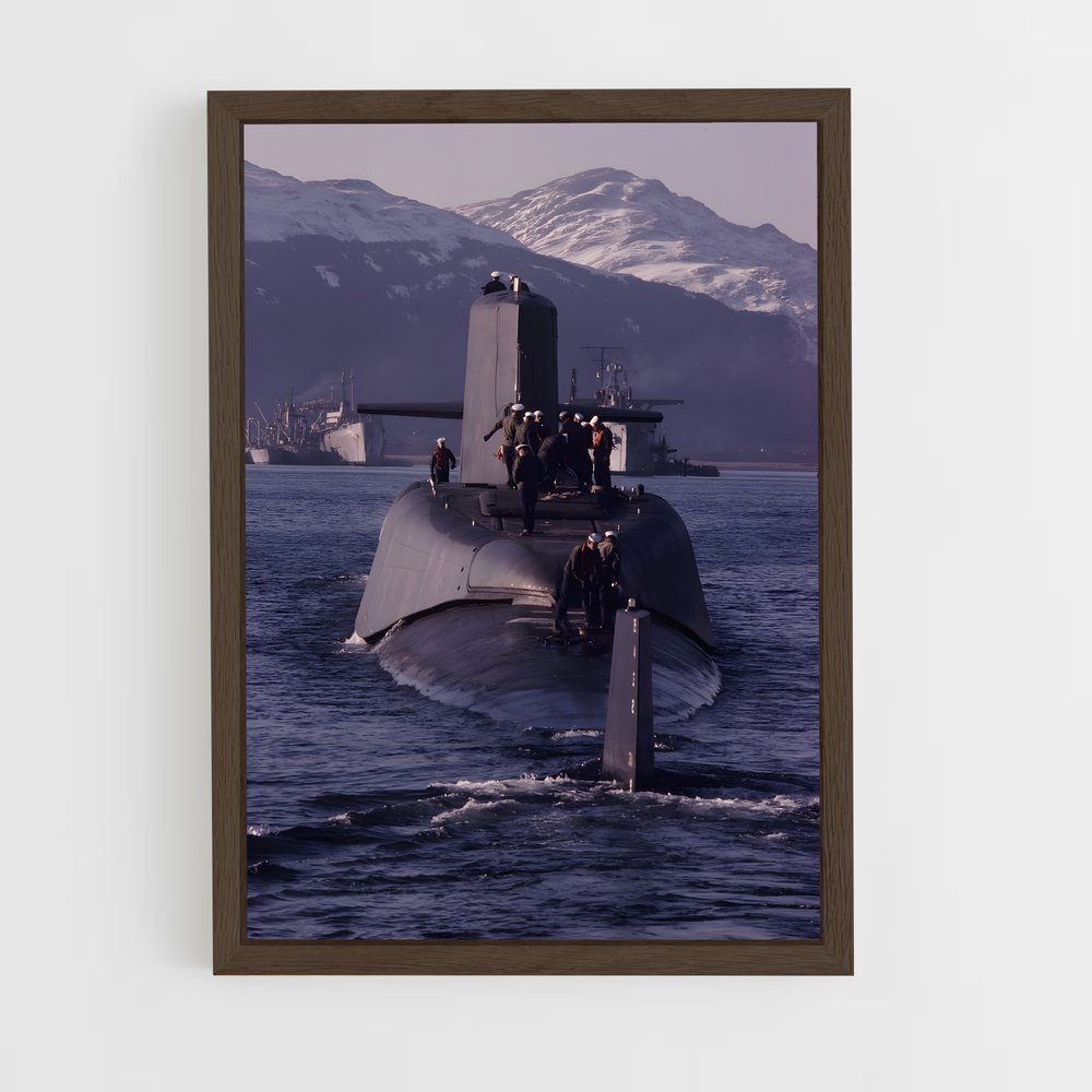 ap-uss george washington-1 cadre Bois foncé