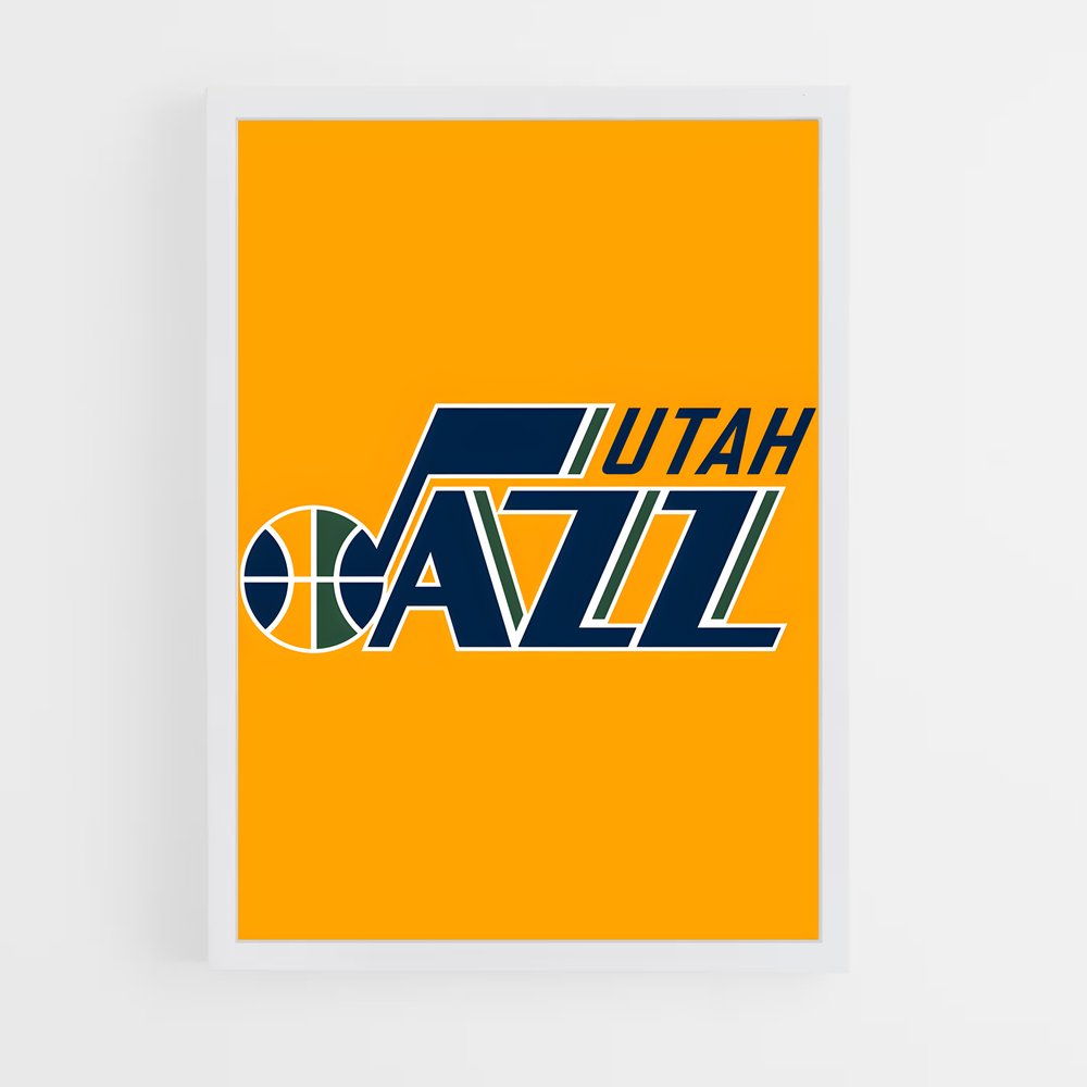 ap-utah jazz-2 cadre Blanc