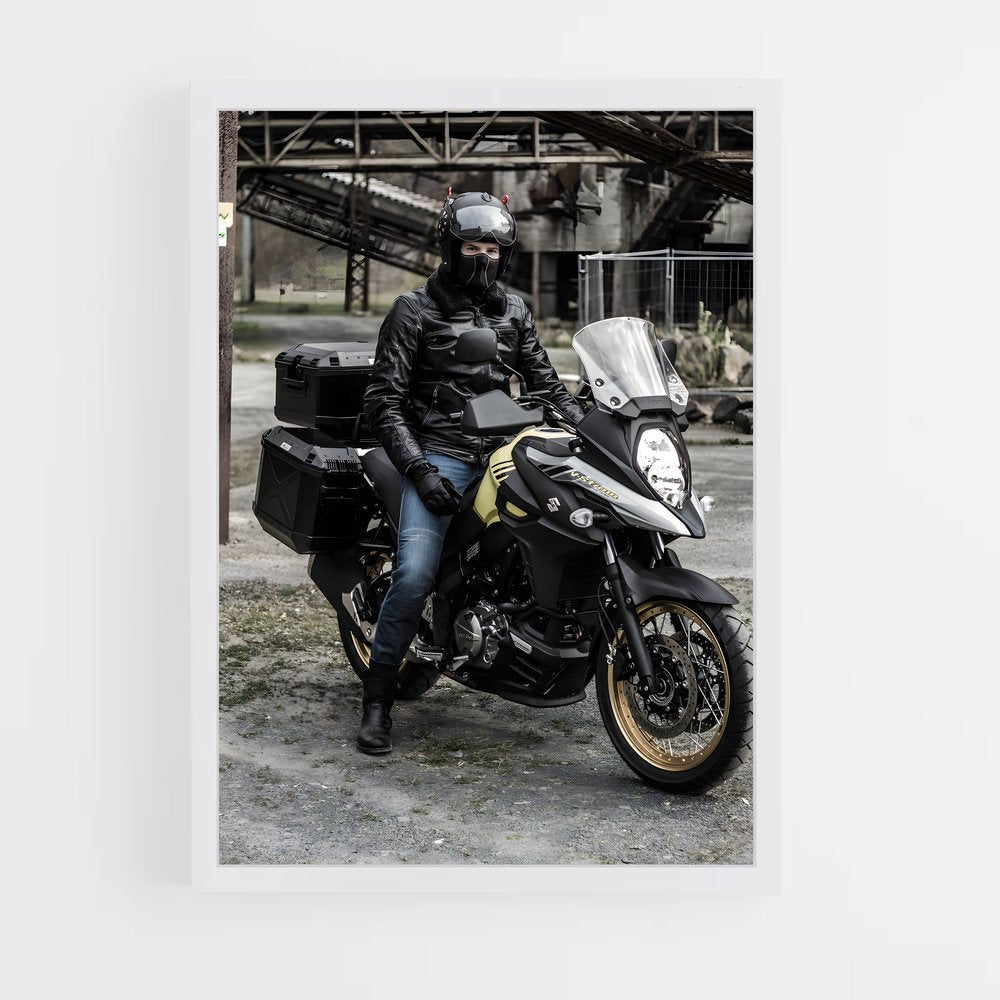 ap-v-strom 650-2 cadre Blanc