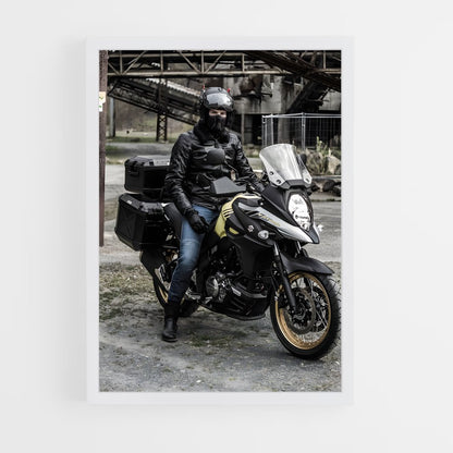 ap-v-strom 650-2 cadre Blanc