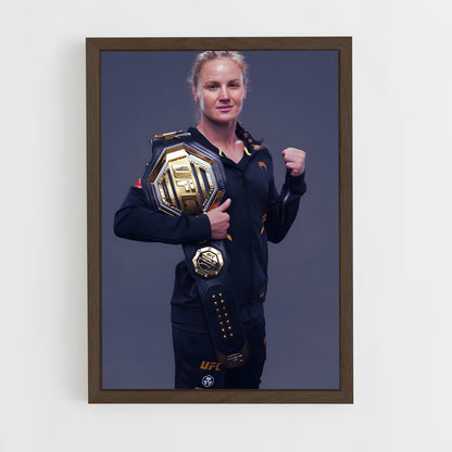 ap-valentina shevchenko-3 cadre Bois foncé
