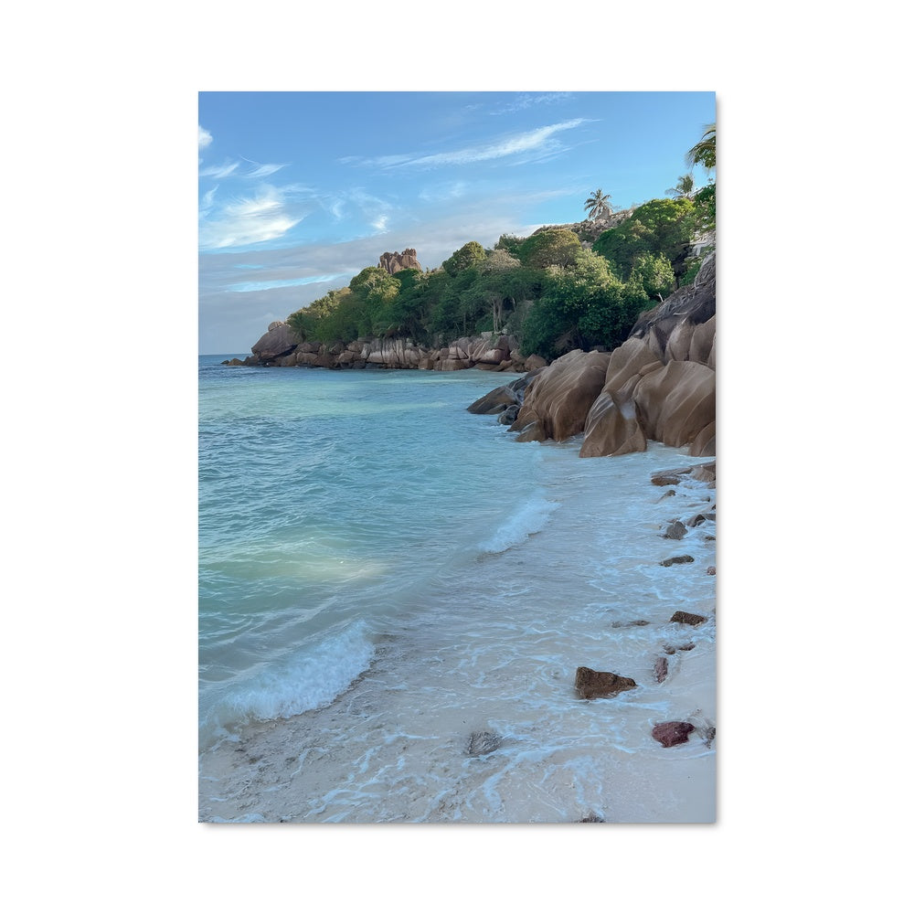 Poster Paradis Seychellois