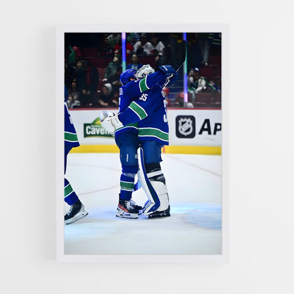 ap-vancouver canucks-9 cadre Blanc