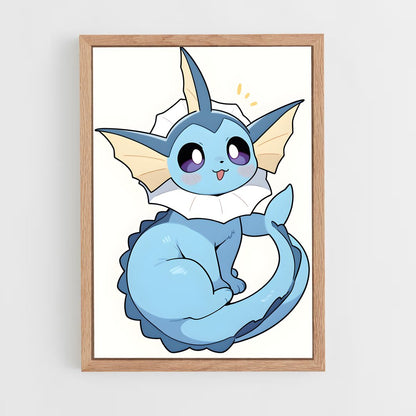 ap-vaporeon-3 cadre Bois clair