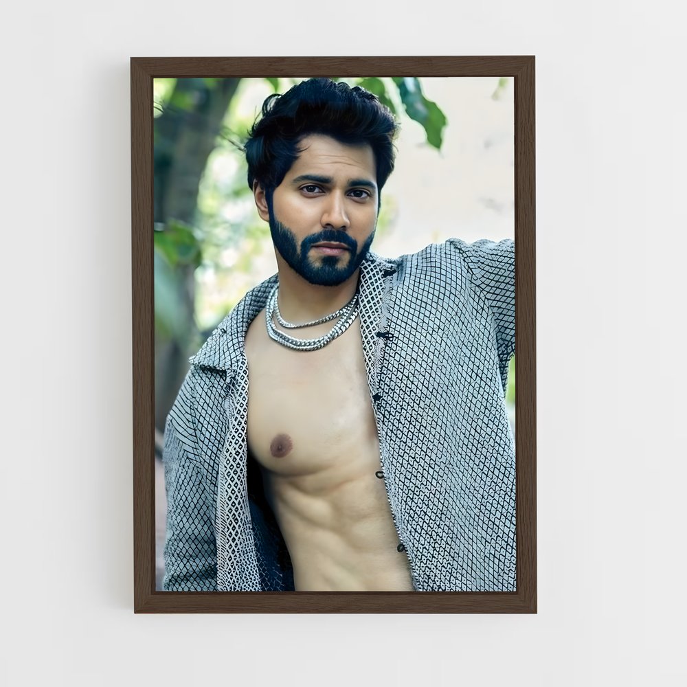 ap-varun dhawan-10 cadre Bois foncé