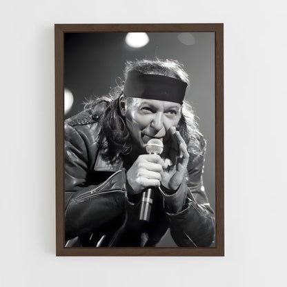 ap-vasco rossi-4 cadre Bois foncé
