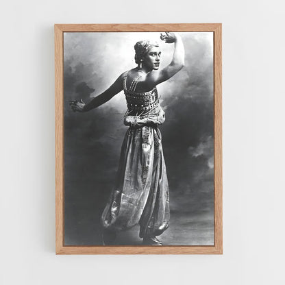 ap-vaslav nijinsky-6 cadre Bois clair