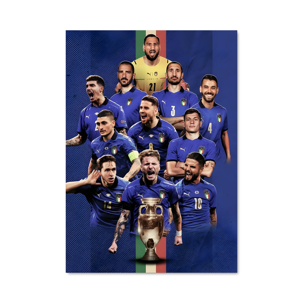 Poster La Victoire Azzurra