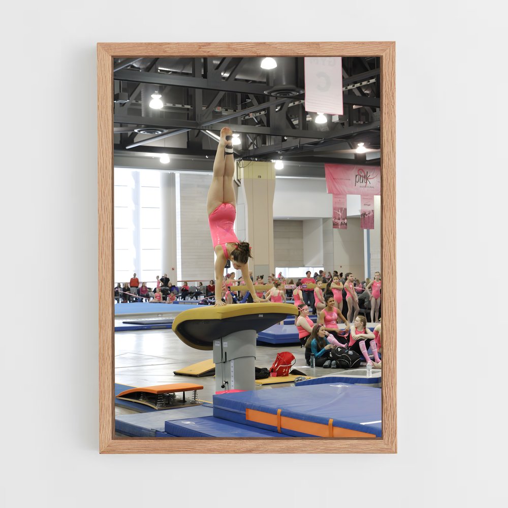 ap-vault gymnastics-1 cadre Bois clair