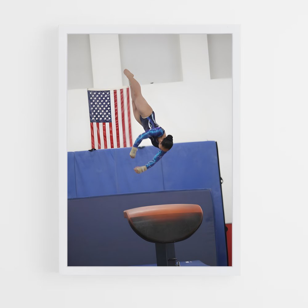 ap-vault gymnastics-3 cadre Blanc