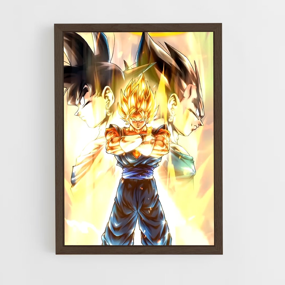 ap-vegito-10 cadre Bois foncé