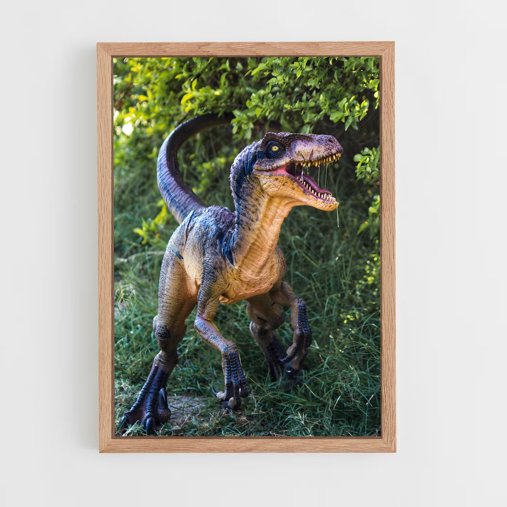 ap-velociraptor-1 cadre Bois clair