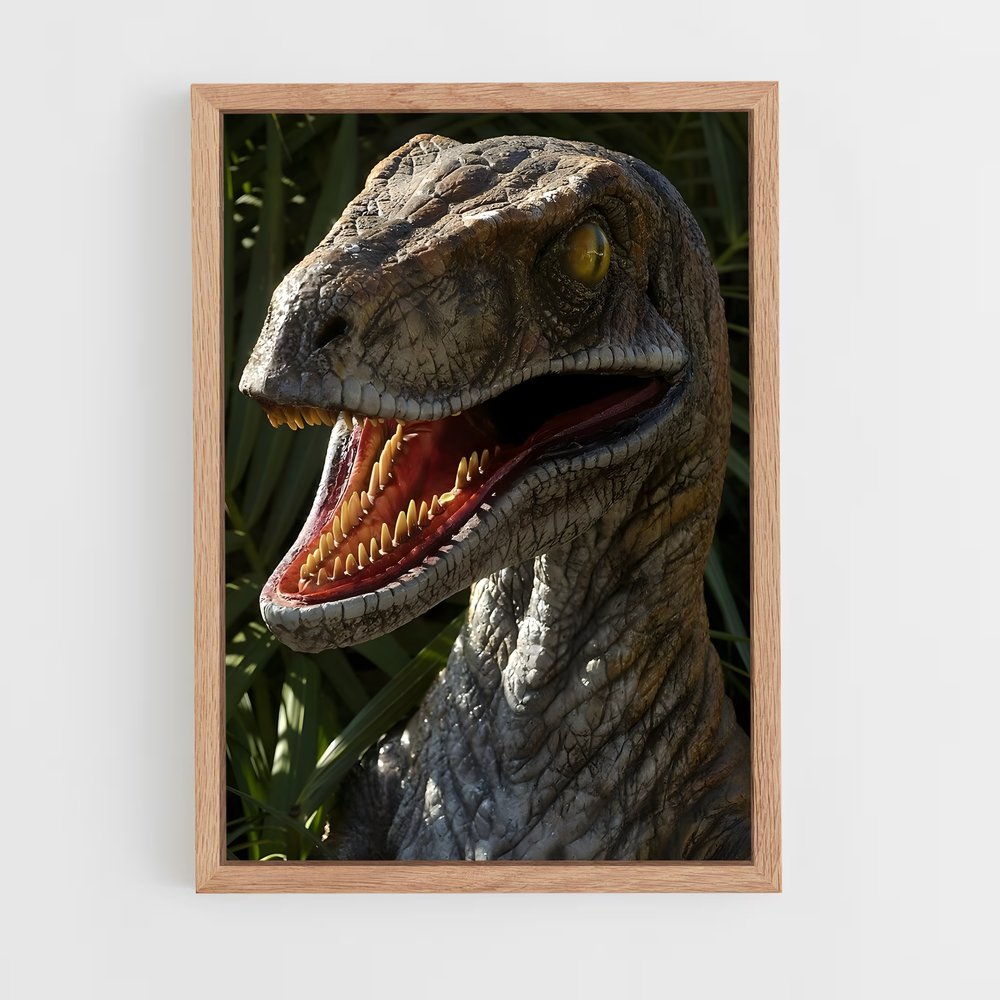 ap-velociraptors-3 cadre Bois clair