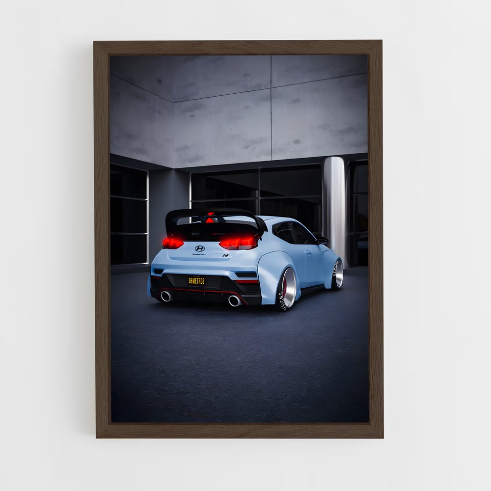 ap-veloster n-1 cadre Bois foncé