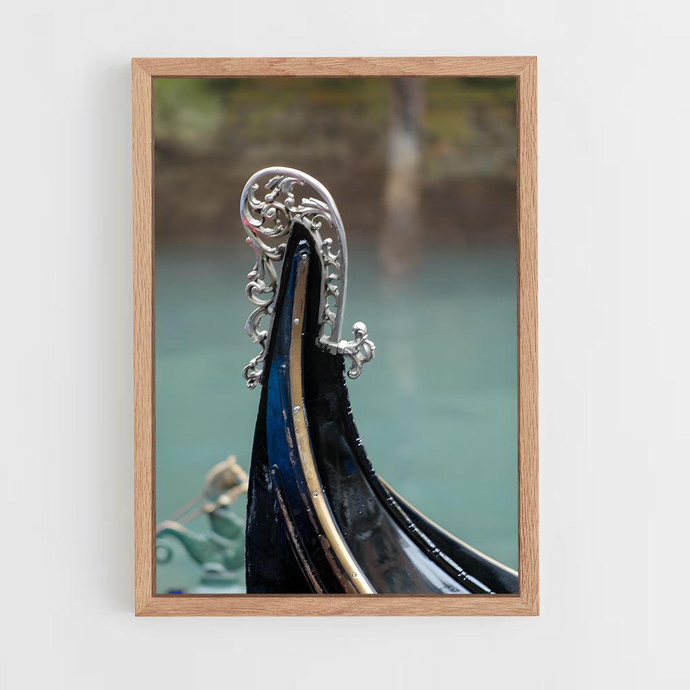 ap-venetian gondola-12 cadre Bois clair