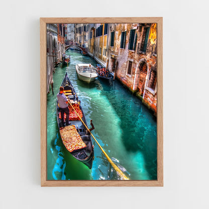 ap-venetian gondola-2 cadre Bois clair