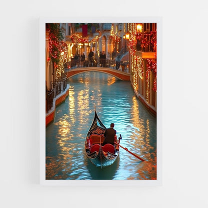 ap-venetian gondola-4 cadre Blanc