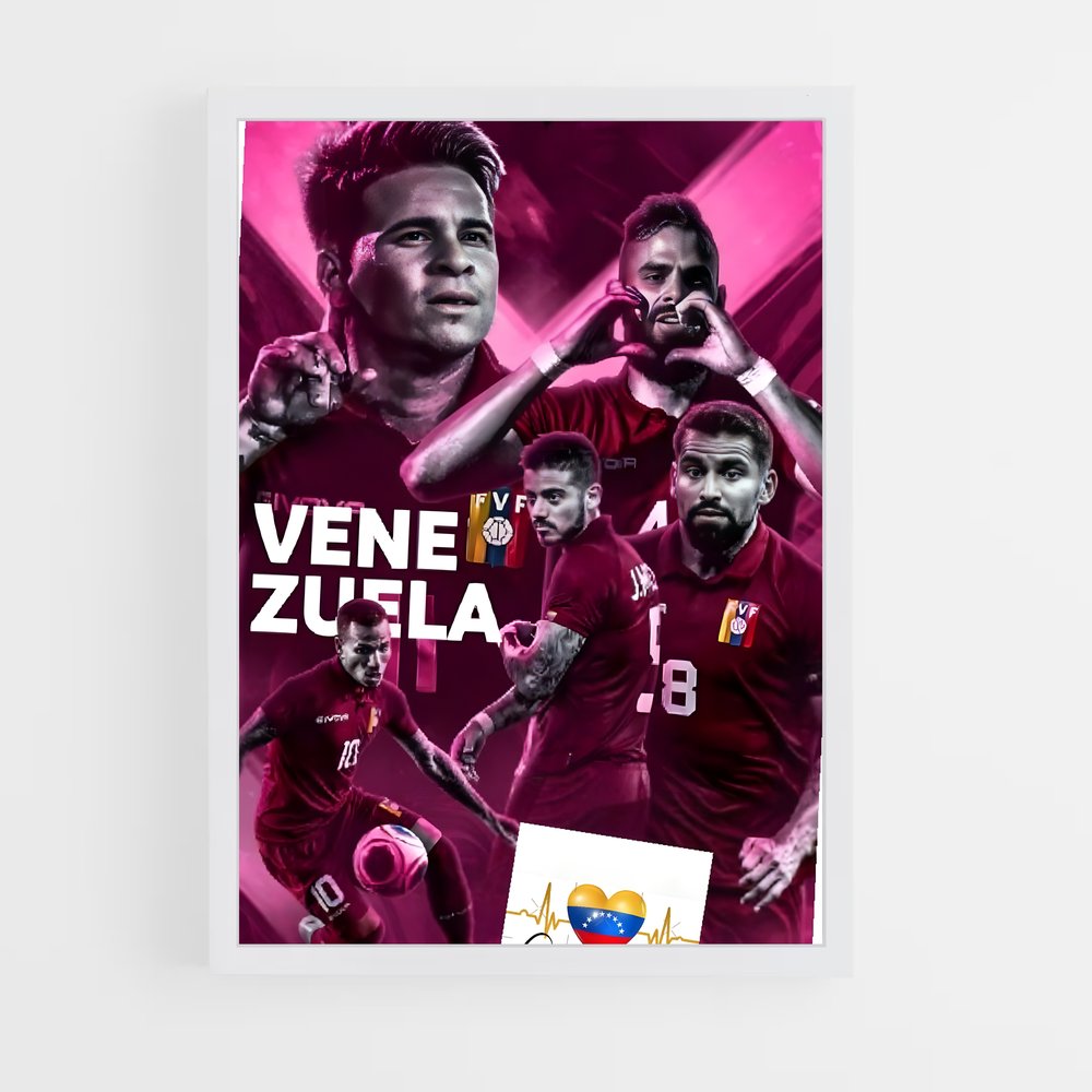 ap-venezuela national football team-3 cadre Blanc