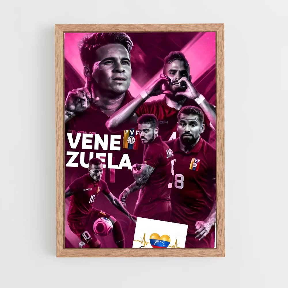 ap-venezuela national football team-3 cadre Bois clair