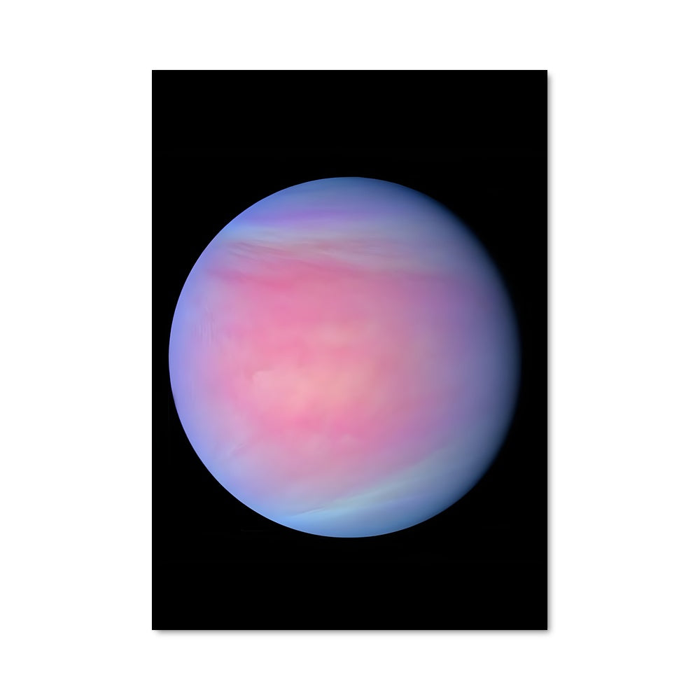 Poster Saturne Éthéré