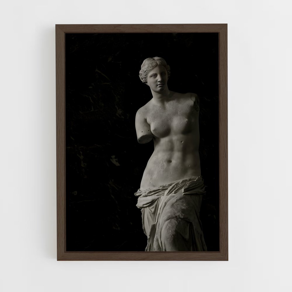 ap-venus de milo-2 cadre Bois foncé