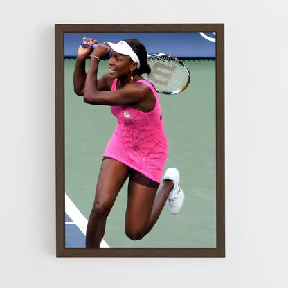 ap-venus williams-4 cadre Bois foncé