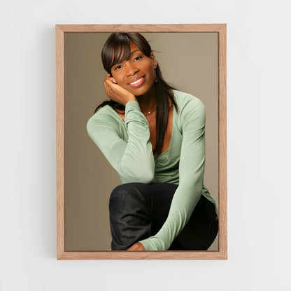ap-venus williams-7 cadre Bois clair