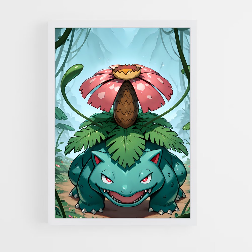 ap-venusaur-1 cadre Blanc