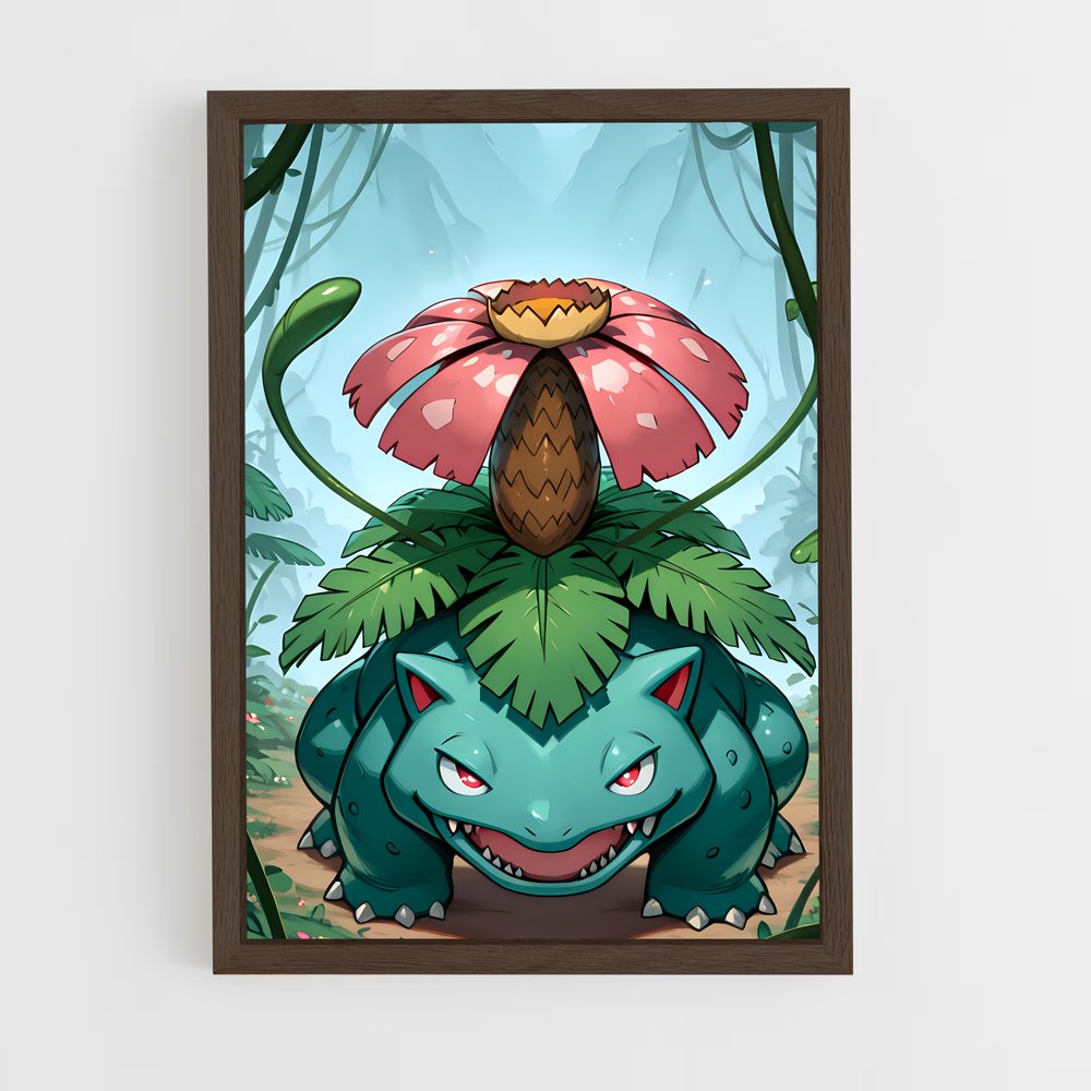 ap-venusaur-1 cadre Bois foncé
